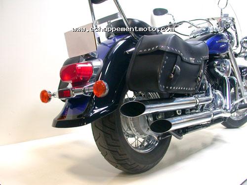 ECHAPPEMENT MOTO SILVERTAIL SUZUKI VL 800 INTRUDER (3)